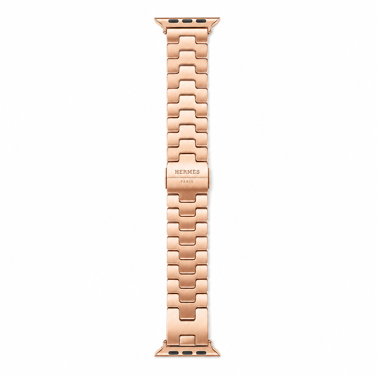 De Billas Lux Apple Hermès Grand H Link Band | Custom 24K Gold or Rose Gold Plated — product image 2