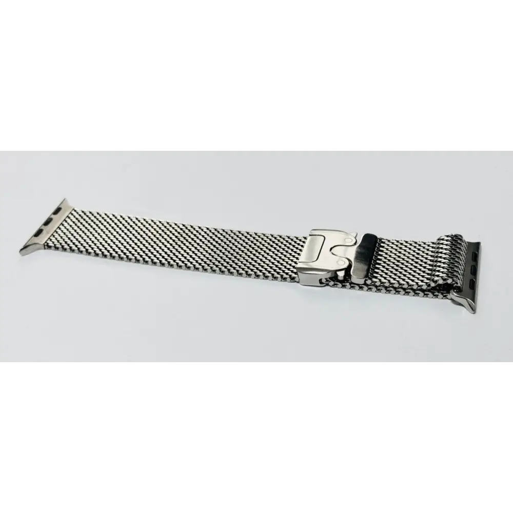 De Billas Lux Custom Polished Apple Watch Ultra Polished Milanese Loop — product image 19