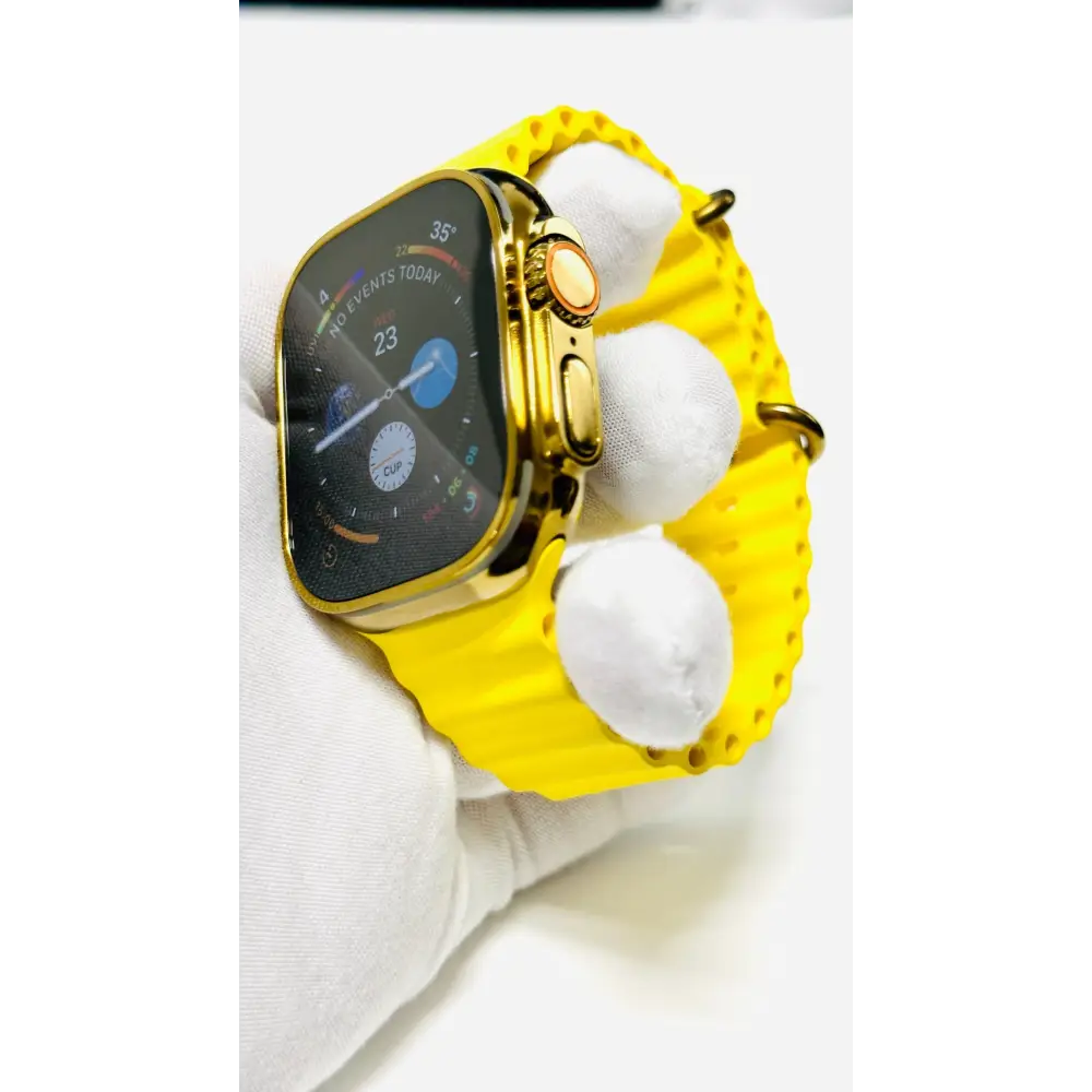 Golden Anodizing and polishing Service for Apple Watch Ultra and Apple Watch Ultra 2