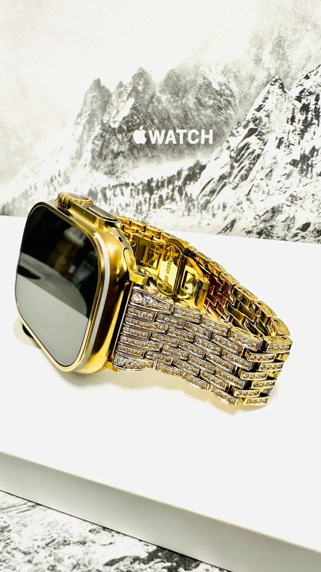Golden Anodizing and polishing Service for Apple Watch Ultra and Apple Watch Ultra 2