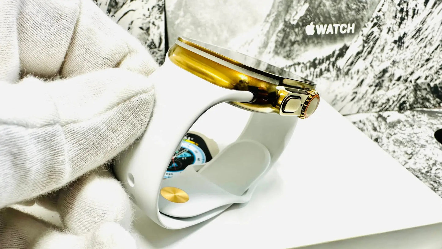 Golden Anodizing and polishing Service for Apple Watch Ultra and Apple Watch Ultra 2