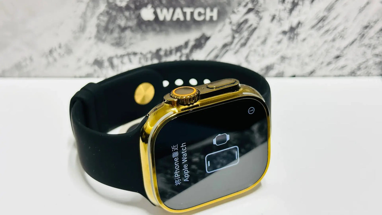 Golden Anodizing and polishing Service for Apple Watch Ultra and Apple Watch Ultra 2