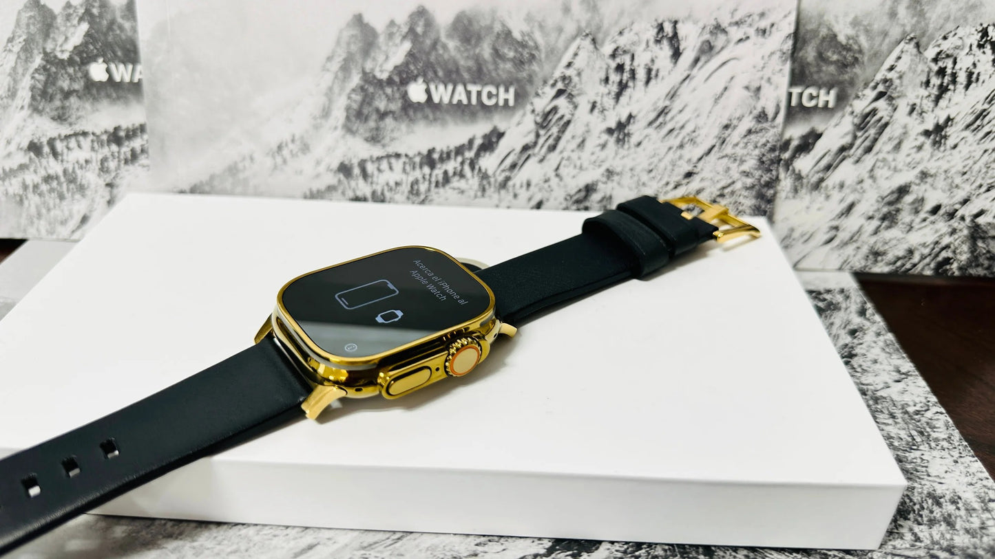 Golden Anodizing and polishing Service for Apple Watch Ultra and Apple Watch Ultra 2