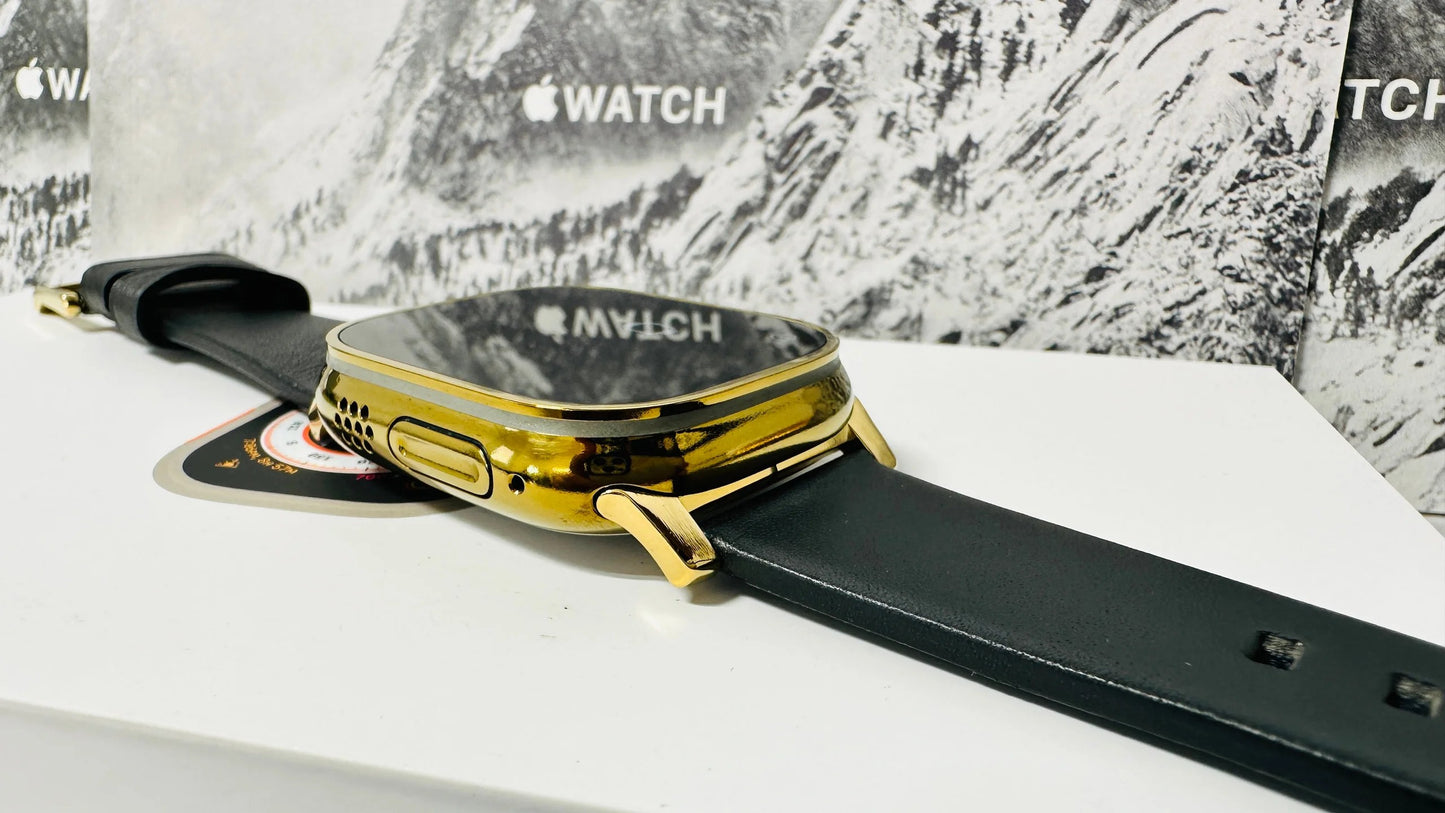 Golden Anodizing and polishing Service for Apple Watch Ultra and Apple Watch Ultra 2