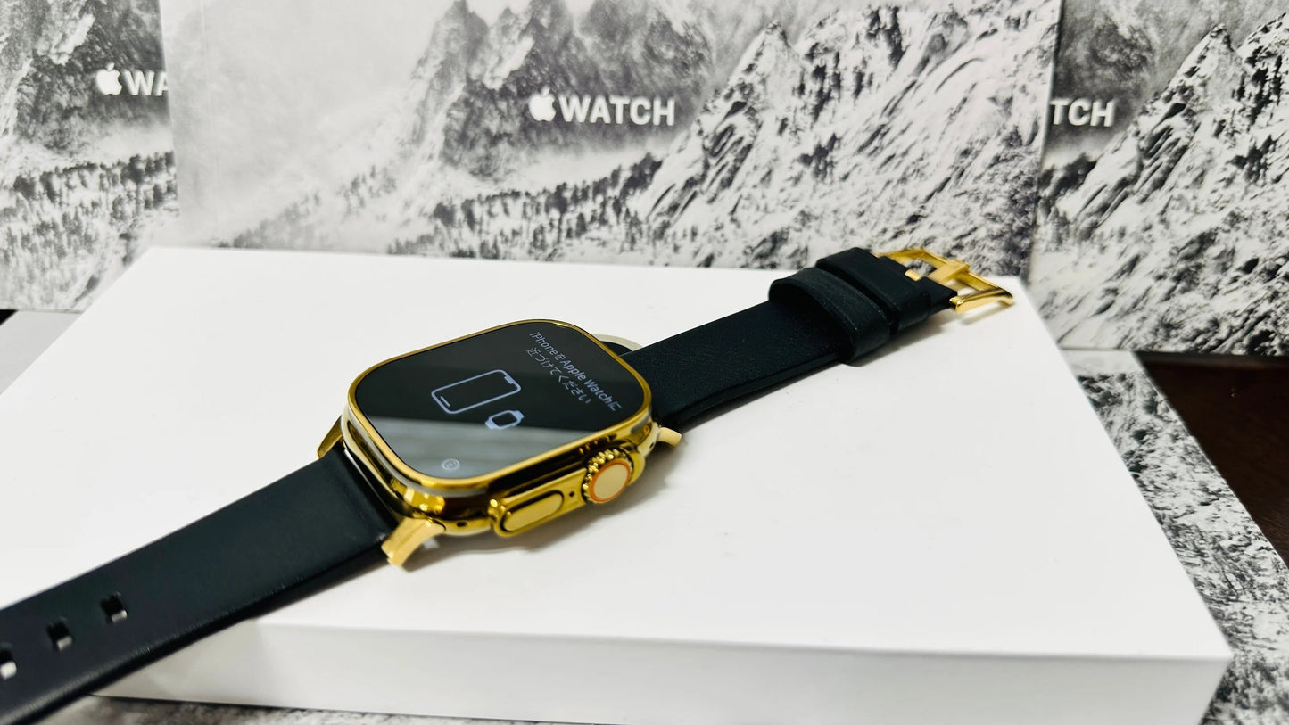 Golden Anodizing and polishing Service for Apple Watch Ultra and Apple Watch Ultra 2