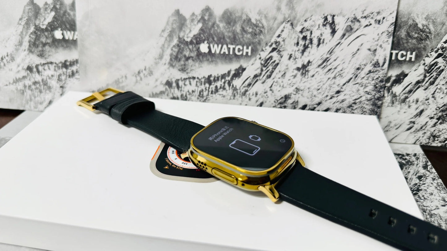 Golden Anodizing and polishing Service for Apple Watch Ultra and Apple Watch Ultra 2