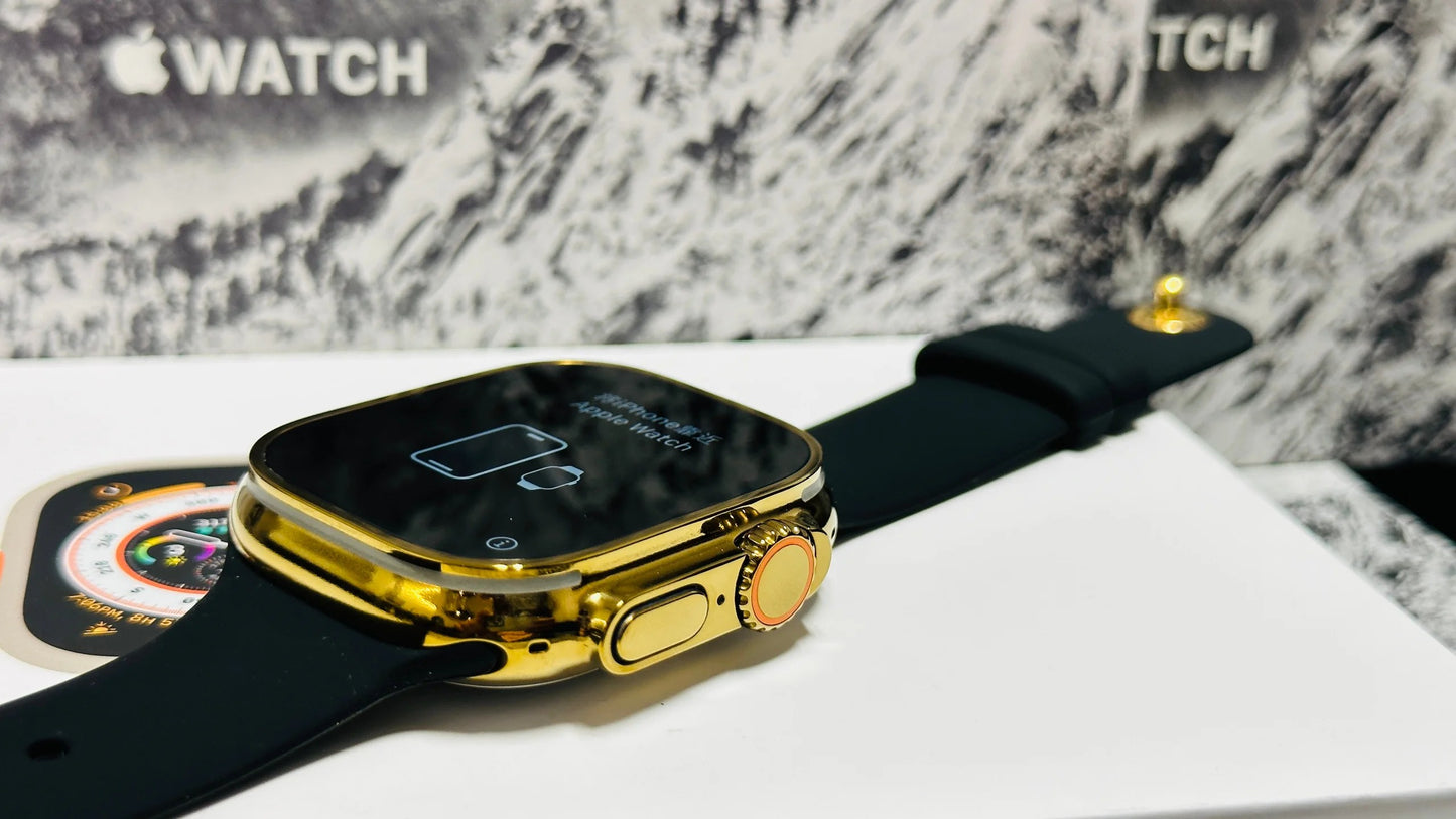 Golden Anodizing and polishing Service for Apple Watch Ultra and Apple Watch Ultra 2