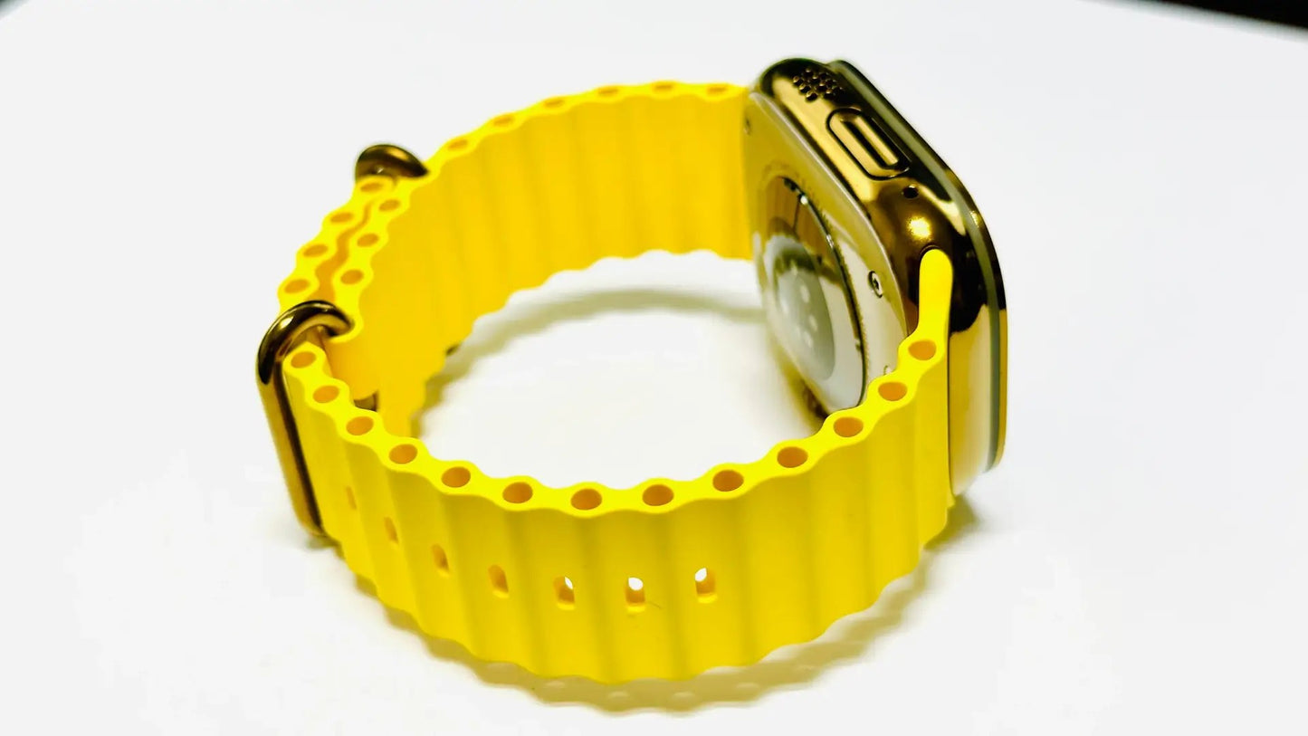 Golden Anodizing and polishing Service for Apple Watch Ultra and Apple Watch Ultra 2