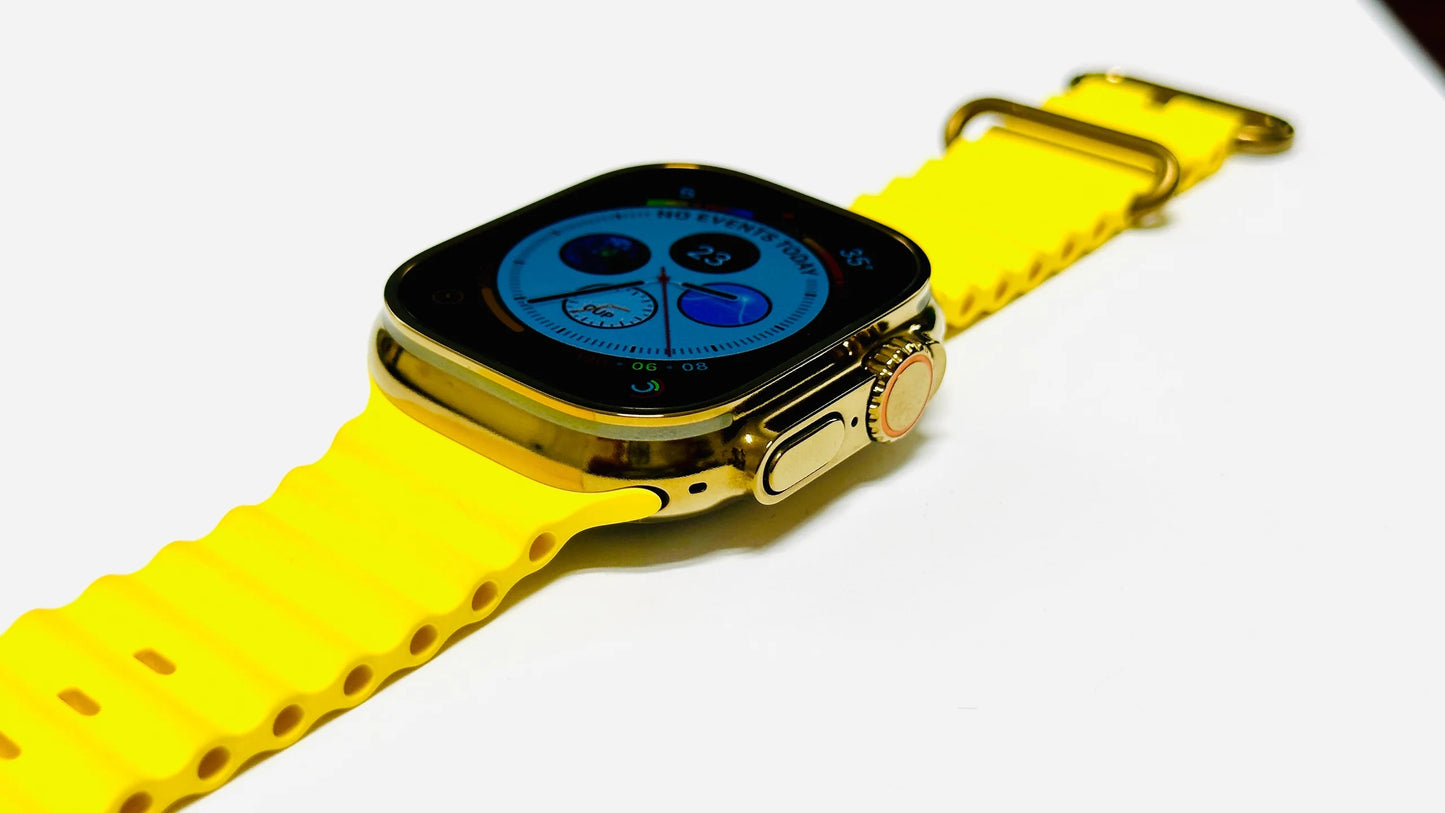 Golden Anodizing and polishing Service for Apple Watch Ultra and Apple Watch Ultra 2