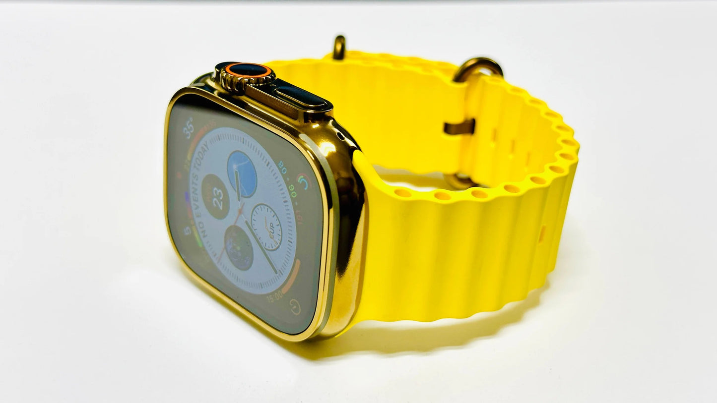 Golden Anodizing and polishing Service for Apple Watch Ultra and Apple Watch Ultra 2
