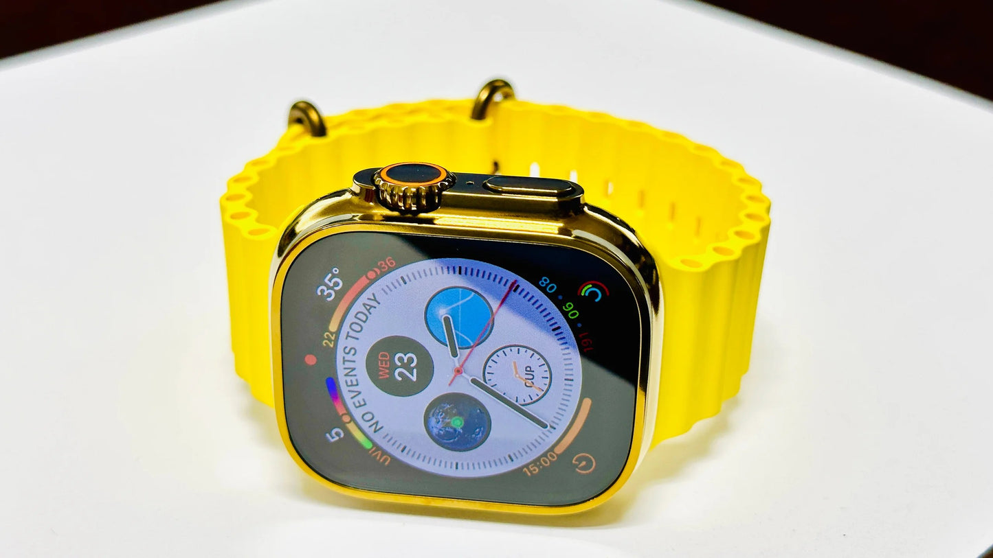 Golden Anodizing and polishing Service for Apple Watch Ultra and Apple Watch Ultra 2