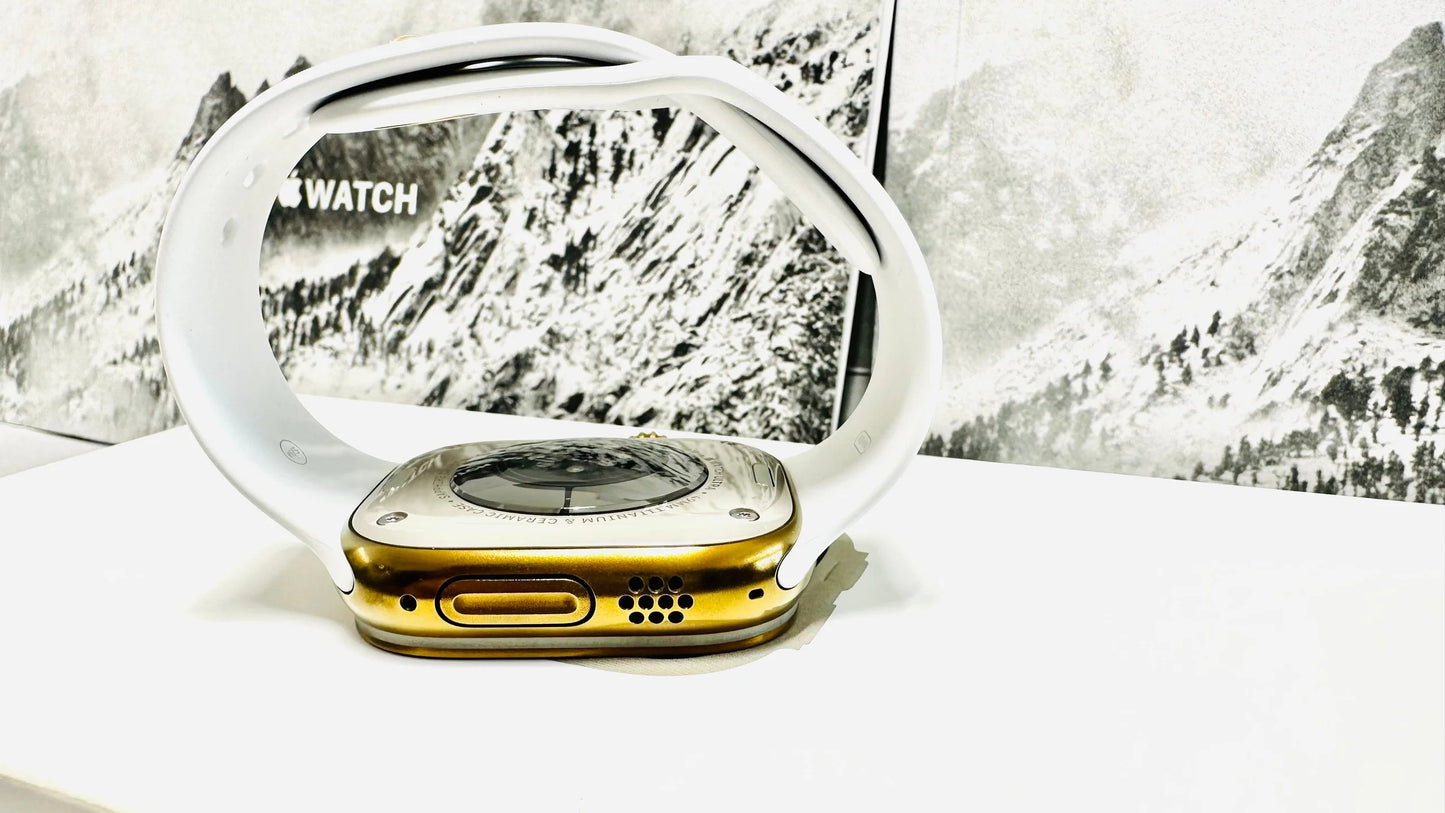 Golden Anodizing and polishing Service for Apple Watch Ultra and Apple Watch Ultra 2