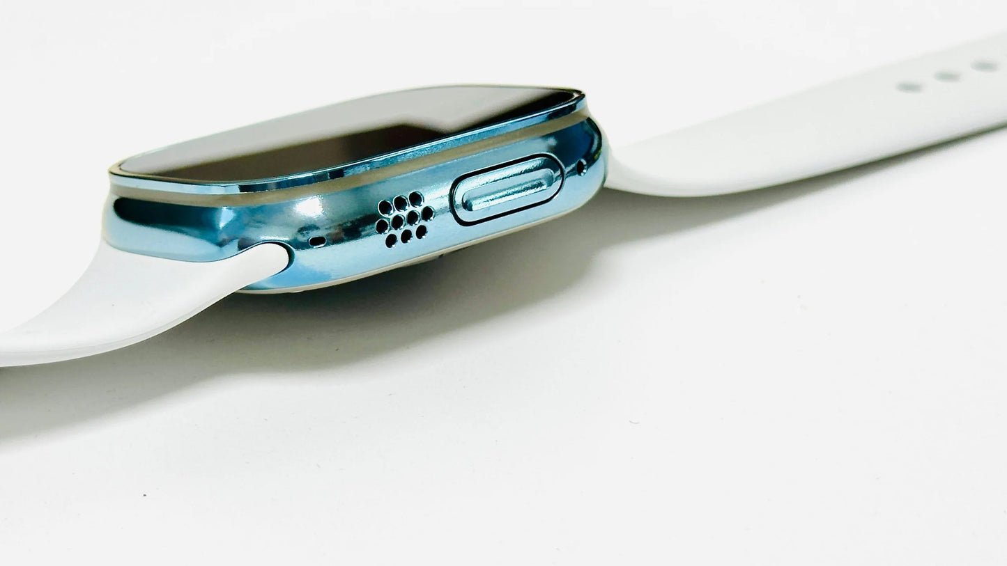 Sky Blue Anodizing and polishing Service for Apple Watch Ultra and Apple Watch Ultra 2