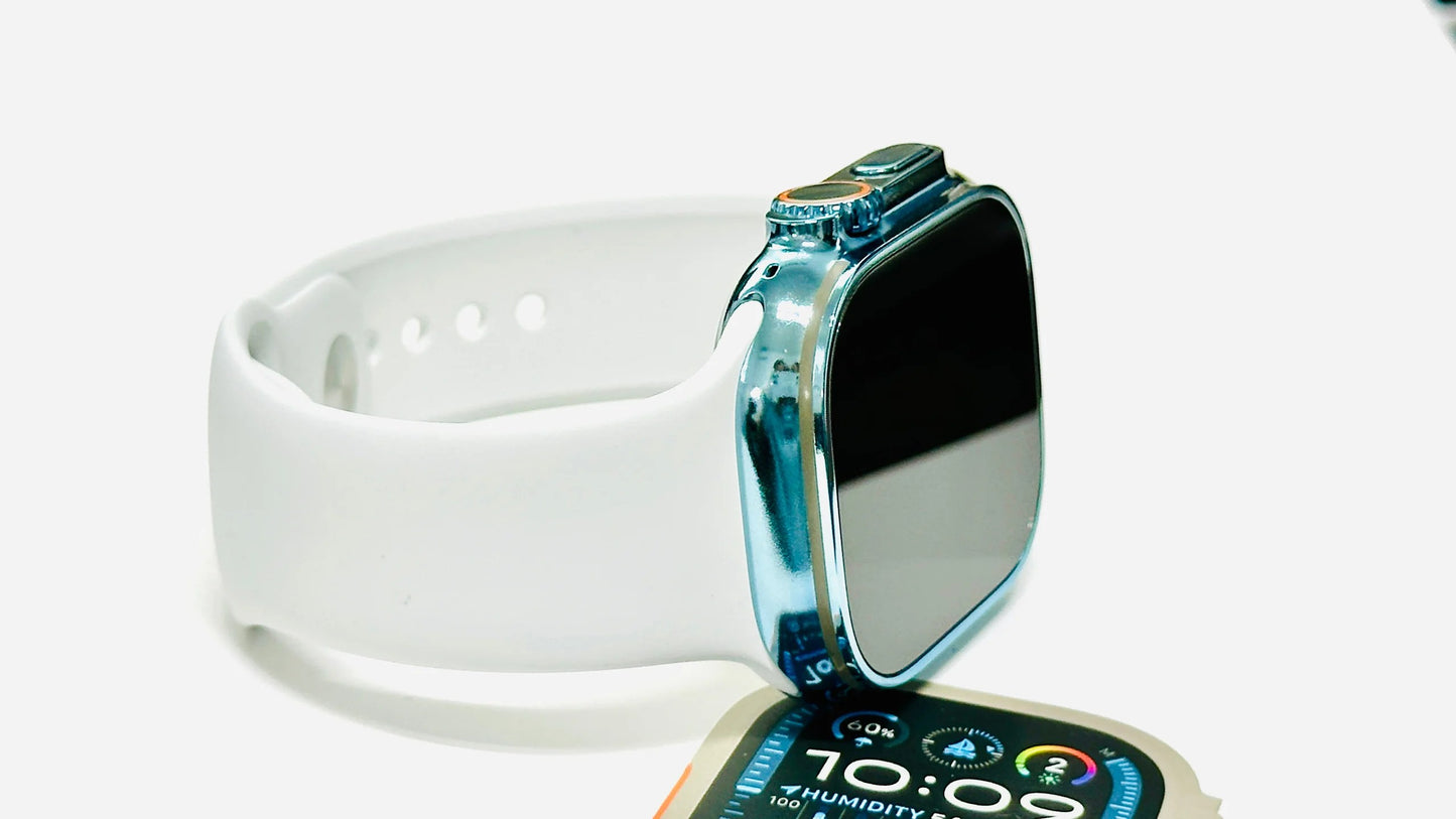 Sky Blue Anodizing and polishing Service for Apple Watch Ultra and Apple Watch Ultra 2