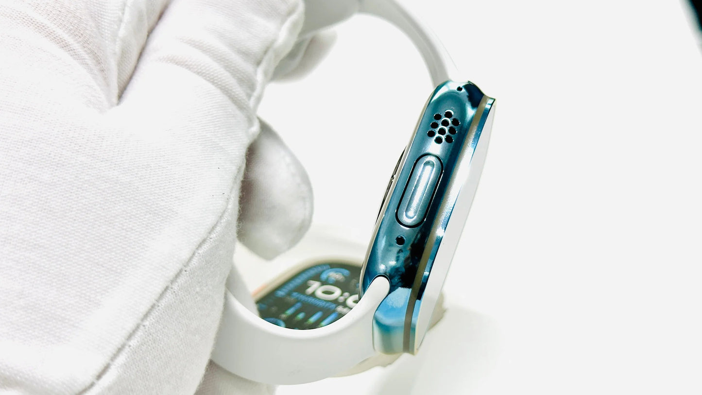 Sky Blue Anodizing and polishing Service for Apple Watch Ultra and Apple Watch Ultra 2