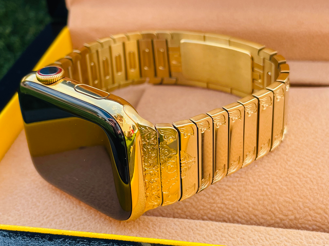 Apple Watch 24K Gold Plating Kit, Apple Watch Gold Electroplating Kit