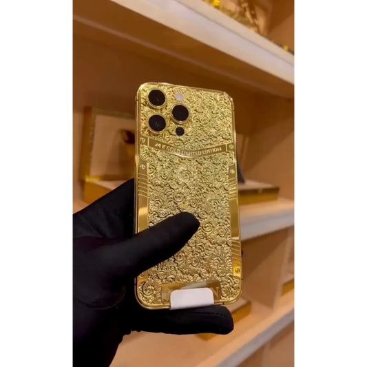 24k Gold Apple iPhone 16 Pro MAX – Unlocked