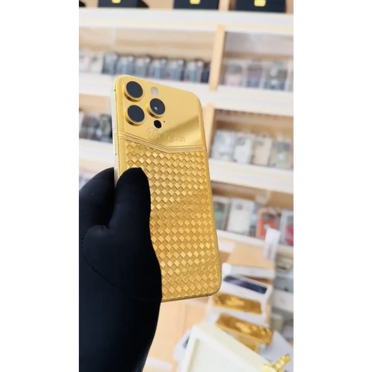 Custom 24k Gold Rom Design iPhone 16 Pro MAX 1 TB