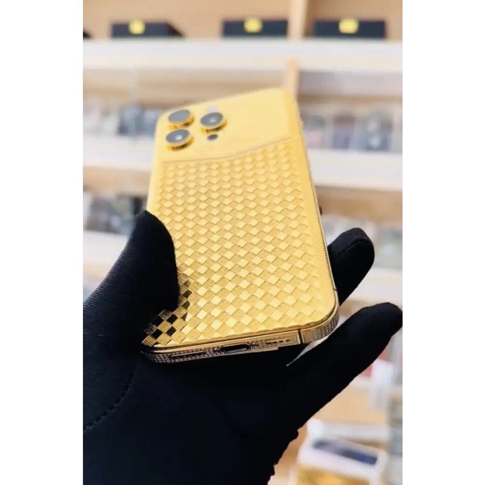 Custom 24k Gold Rom Design iPhone 16 Pro MAX 1 TB