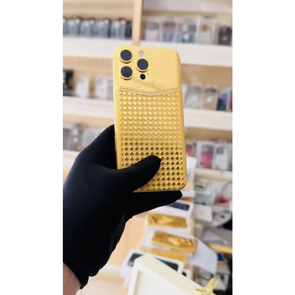 Custom 24k Gold Rom Design iPhone 16 Pro MAX 1 TB
