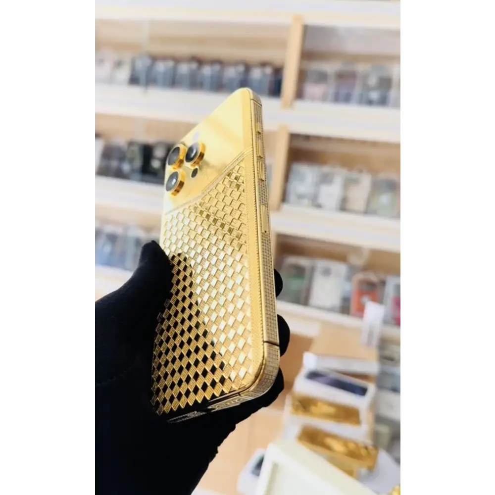 Custom 24k Gold Rom Design iPhone 16 Pro MAX 1 TB