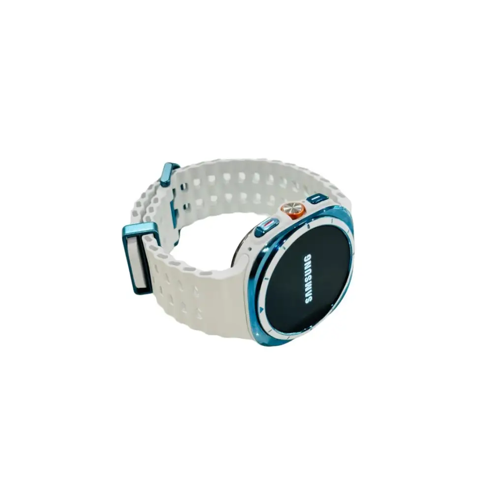 Custom Sky Blue Polished Anodized Samsung Galaxy Watch ULTRA 47mm