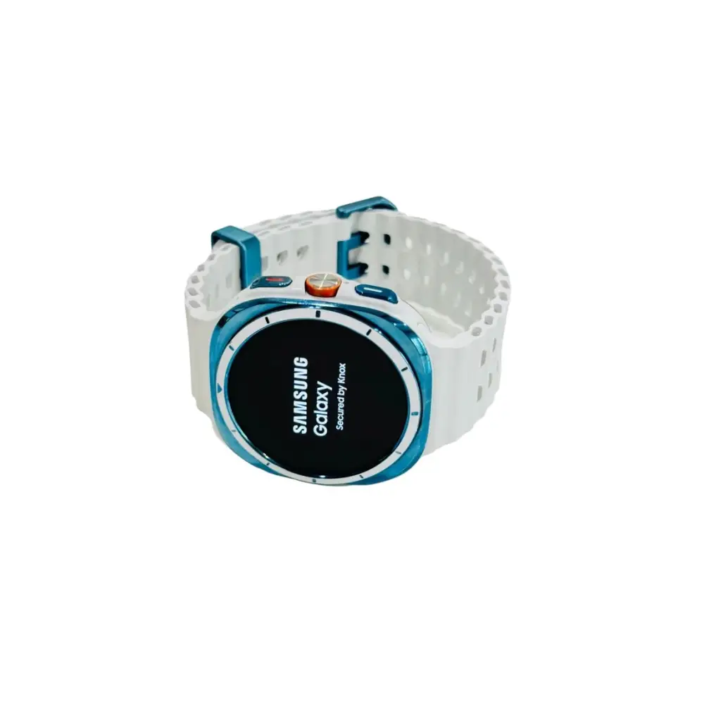 Custom Sky Blue Polished Anodized Samsung Galaxy Watch ULTRA 47mm