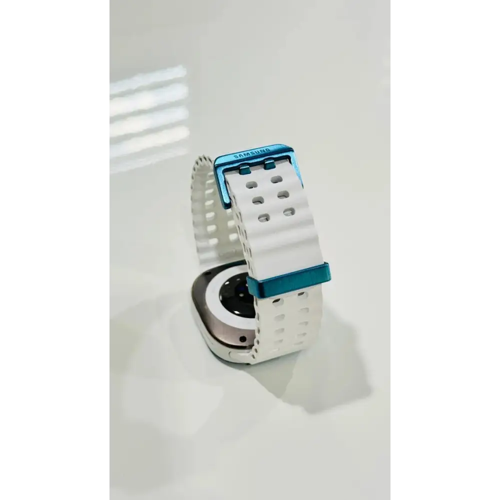 Custom Sky Blue Polished Anodized Samsung Galaxy Watch ULTRA 47mm