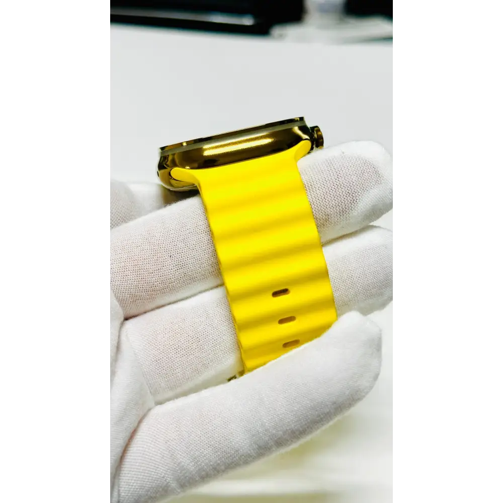 Golden Anodizing and polishing Service for Apple Watch Ultra and Apple Watch Ultra 2
