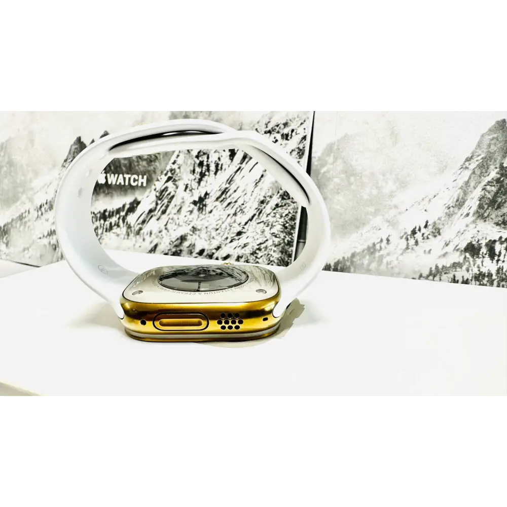 Golden Anodizing and polishing Service for Apple Watch Ultra and Apple Watch Ultra 2