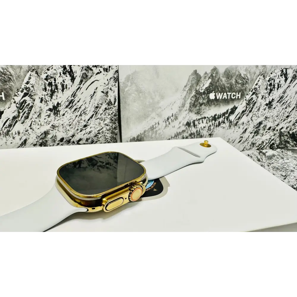 Golden Anodizing and polishing Service for Apple Watch Ultra and Apple Watch Ultra 2