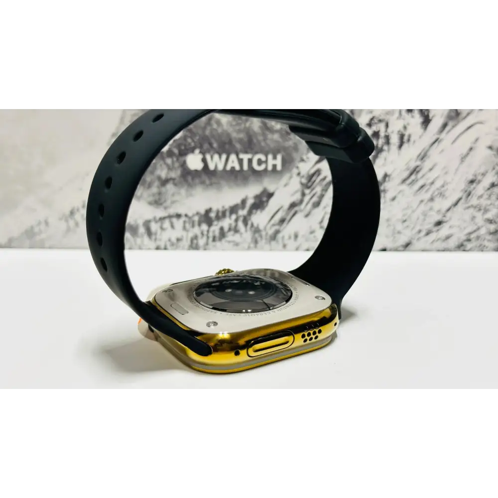 Golden Anodizing and polishing Service for Apple Watch Ultra and Apple Watch Ultra 2