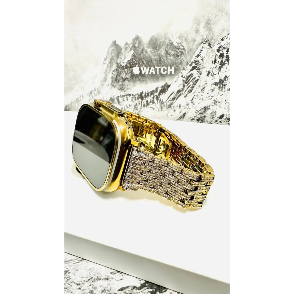 Golden Anodizing and polishing Service for Apple Watch Ultra and Apple Watch Ultra 2