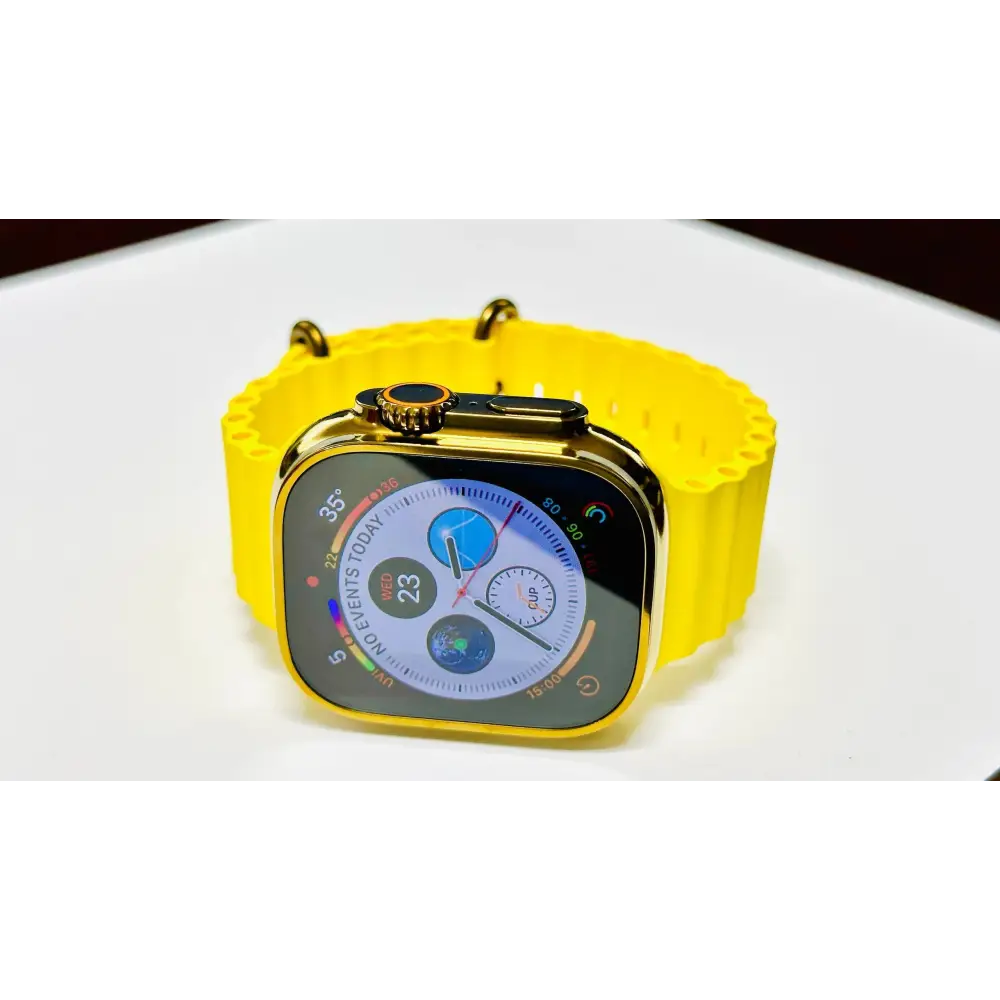 Golden Anodizing and polishing Service for Apple Watch Ultra and Apple Watch Ultra 2