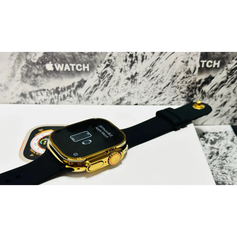 Golden Anodizing and polishing Service for Apple Watch Ultra and Apple Watch Ultra 2