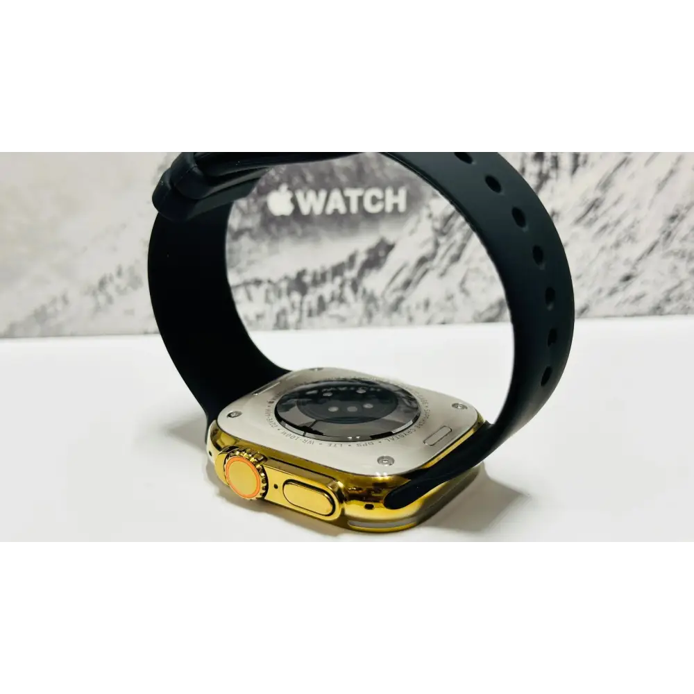 Golden Anodizing and polishing Service for Apple Watch Ultra and Apple Watch Ultra 2