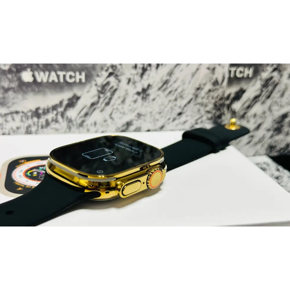 Golden Anodizing and polishing Service for Apple Watch Ultra and Apple Watch Ultra 2