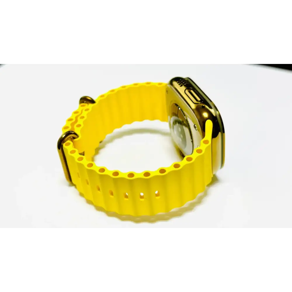 Golden Anodizing and polishing Service for Apple Watch Ultra and Apple Watch Ultra 2