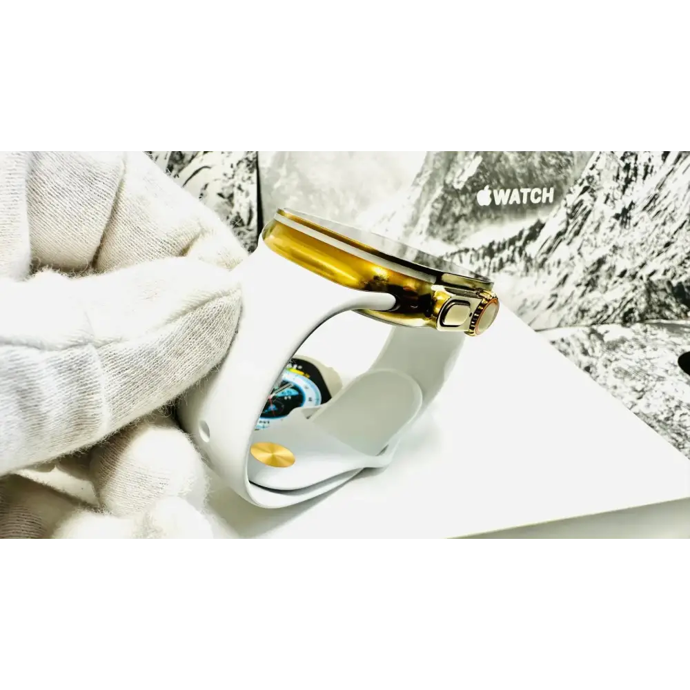 Golden Anodizing and polishing Service for Apple Watch Ultra and Apple Watch Ultra 2