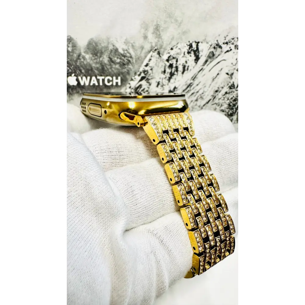 Golden Anodizing and polishing Service for Apple Watch Ultra and Apple Watch Ultra 2