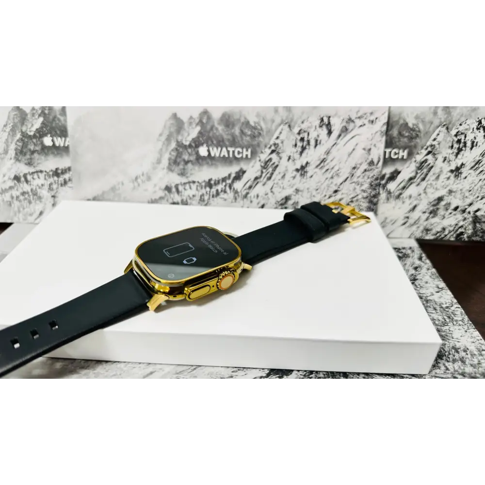 Golden Anodizing and polishing Service for Apple Watch Ultra and Apple Watch Ultra 2