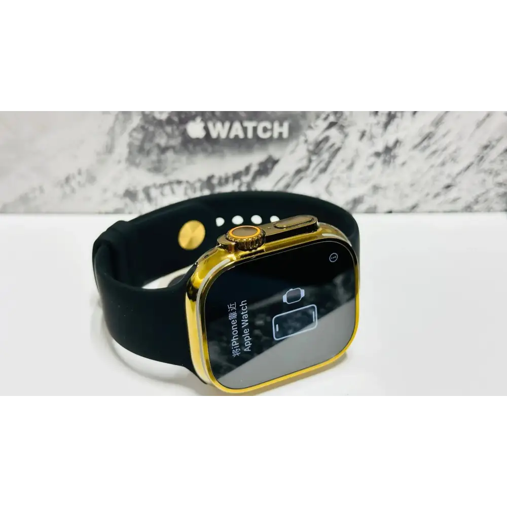 Golden Anodizing and polishing Service for Apple Watch Ultra and Apple Watch Ultra 2