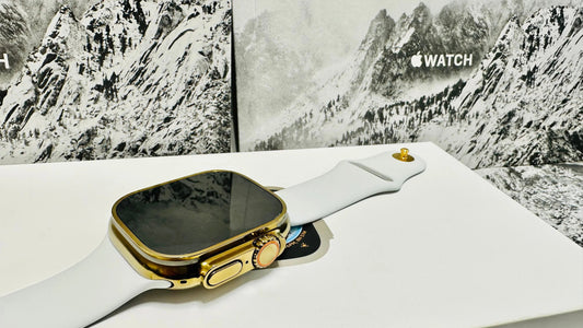 Golden Anodizing and polishing Service for Apple Watch Ultra and Apple Watch Ultra 2