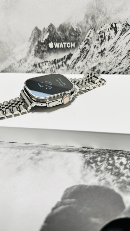 Custom Polished Apple Watch Ultra 2 49mm Link Band