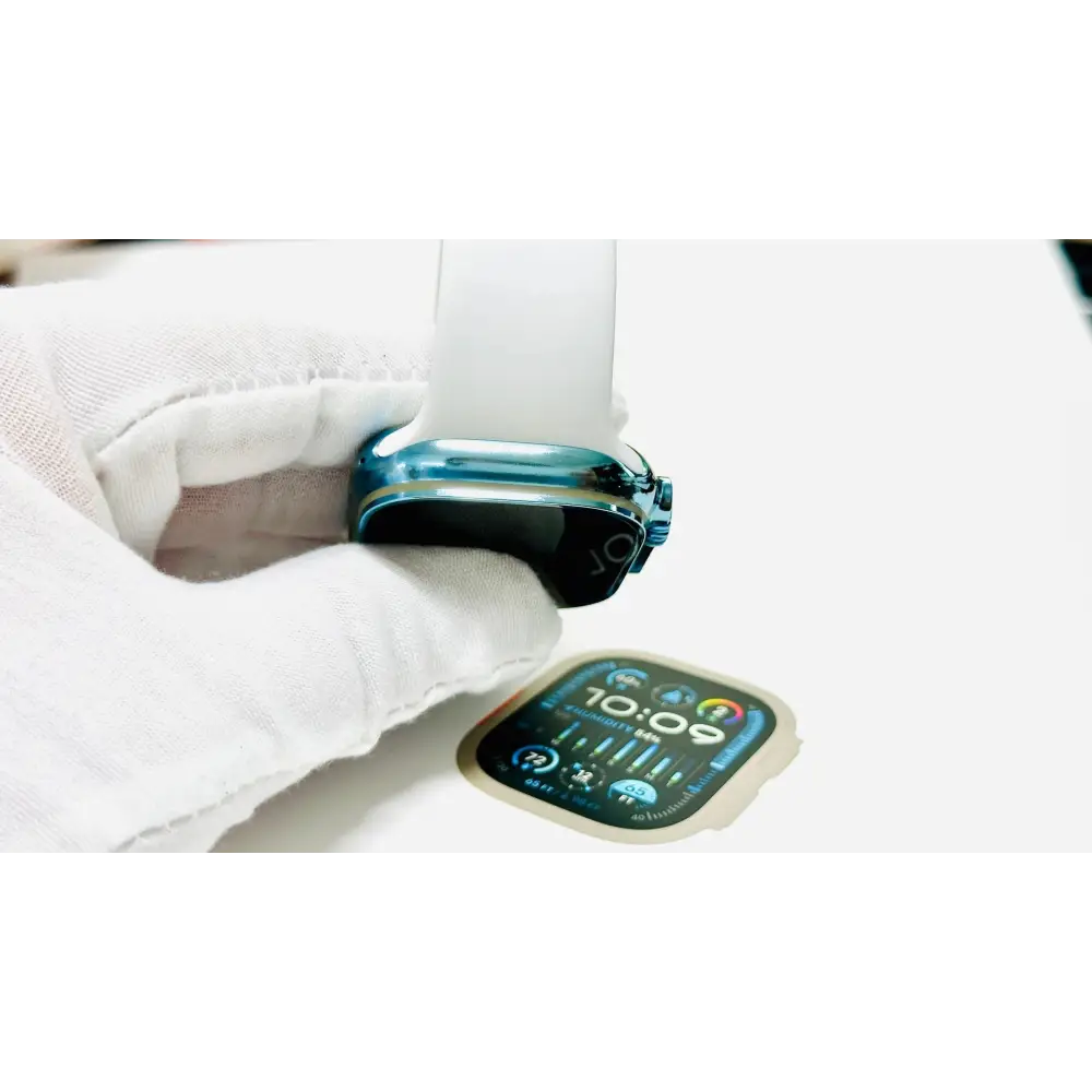 Sky Blue Anodizing and polishing Service for Apple Watch Ultra and Apple Watch Ultra 2