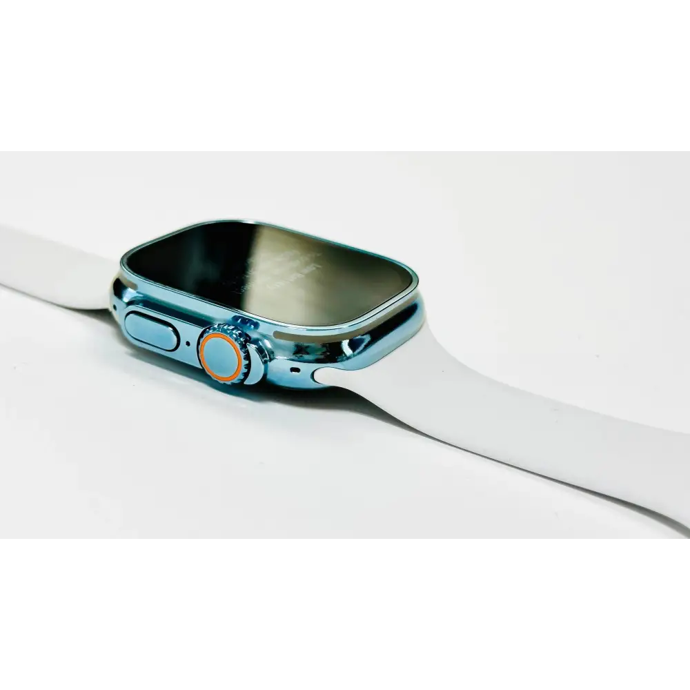 Sky Blue Anodizing and polishing Service for Apple Watch Ultra and Apple Watch Ultra 2