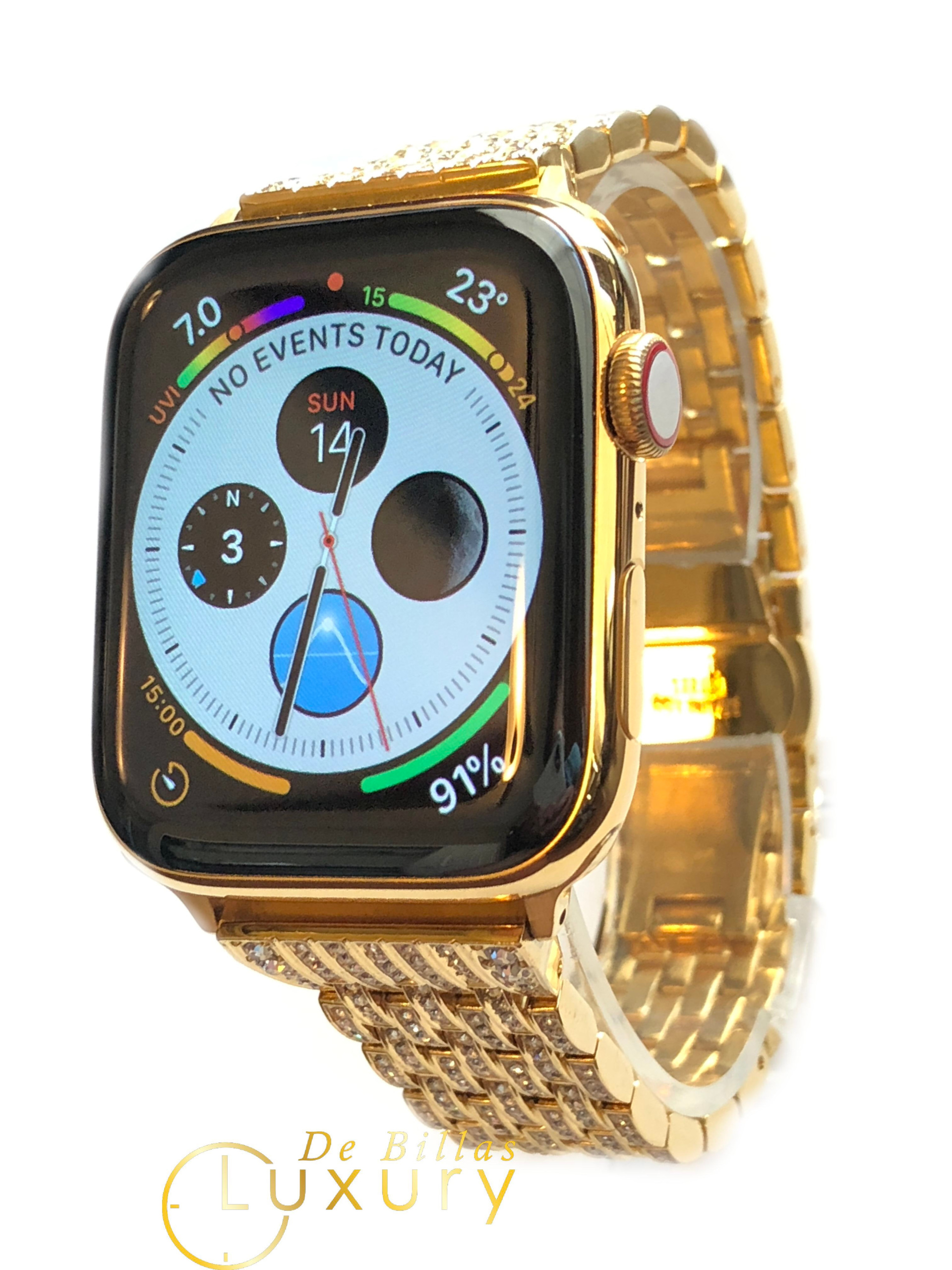 24K Gold 44MM Apple Watch Series 4 CUSTOM