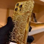 Custom engraved 24k Gold iPhone 16 Pro Max